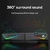 Caixa De Som Soundbar Gamer HP DHE-6005 RGB 6W USB Estéreo Preto na internet