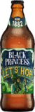 Cerveja Black Princess English IPA Puro Malte Lets Hop Garrafa 600ml - loja online