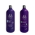 Kit Hydra Groomers Pet Society Shampoo Extra Soft + Shampoo Pro Pelos Claros Cachorros Gatos