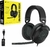 Headset Gamer Corsair HS65 Surround Carbono Preto