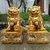 Escultura Leões Chineses Guardiões do Templo 26Cm Importada - Bahia Delivery 