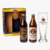 Kit Cerveja Alemã Paulaner Dunkel 500Ml + Weissbier 500Ml + Copo