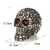 Crânio Caveira Decorativo Cravejado Em Resina Halloween na internet