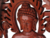 Mandala Decorativa Em Madeira Natural Da Indonésia Buda Entalhado 40Cm - Bahia Delivery 
