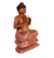 Estátua Buda Grande Sentado Em Madeira Importada De Bali 1 Metro - comprar online