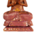 Estátua Buda Grande Sentado Em Madeira Importada De Bali 1 Metro - loja online