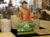 Estátua Buda Em Madeira Suar Color Gold Importada De Bali 1 Metro - comprar online