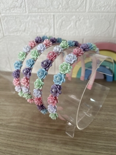 TIARA FLOR 3D - CANDY COLOR