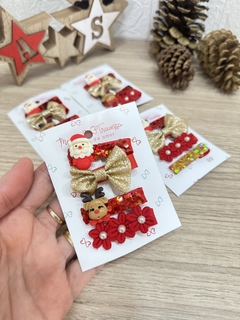 HAIR CLIP PAPAI NOEL - comprar online