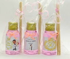 Kit de 100 Mini Aromatizador 30ml Para Padrinhos de Casamento