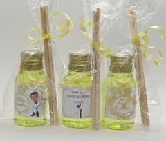 Kit de 20 Mini aromatizador 30ml Para Sua Boda de Ouro