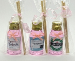 Kit de 70 Lembrancinhas difusor personalizado 30ml