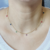 Choker Dourada Com Cristais Coloridos - comprar online