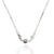 Chocker com Esfera e Ponto de Luz - Prata 925