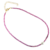 Choker Cristal Rosa e Pérola