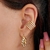 ESGOTADO-PIERCING FAKE COM AROS CRAVEJADOS