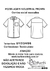 Kit de Modelagem de Camisa Social Masculina Manga Curta Tam 0/1/2/3/4/5/6