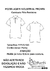 Kit de Modelagem de Camiseta Pólo Feminina Tamanhos P/M/G/GG
