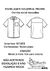 Kit de Modelagem de Camisa Social Masculina Manga Curta Tam 0/1/2/3