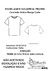 Kit de Modelagem de Camiseta Manga Curta Infantil 10/12/14/16