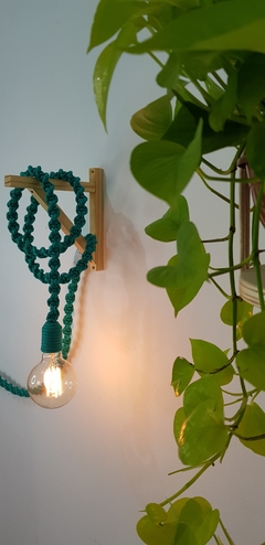 Luminaria Pedente em Macrame de corda naútica na internet