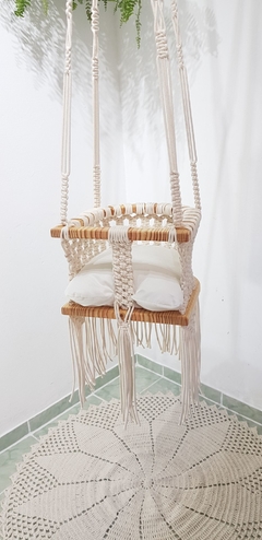 Balanço de Bebê em Macrame