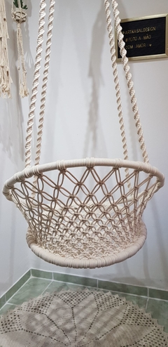 Balanço Infantil de Macrame sem Franjas na internet