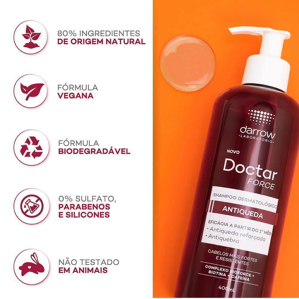 Shampoo Antiqueda Darrow Doctar Force 200ml pelo menor preço