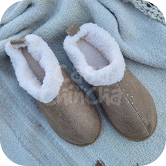 Hornito Madrid UNISEX (Beige, puntos dorados) en internet