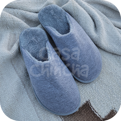 Pantufla Hombre Invierno (Gris)