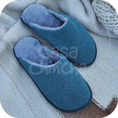 Pantufla Hombre Invierno (Verde)