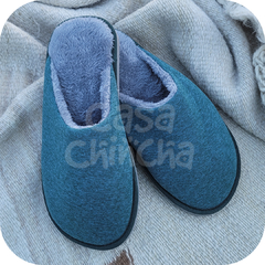 Pantufla Hombre Invierno (Verde) - comprar online