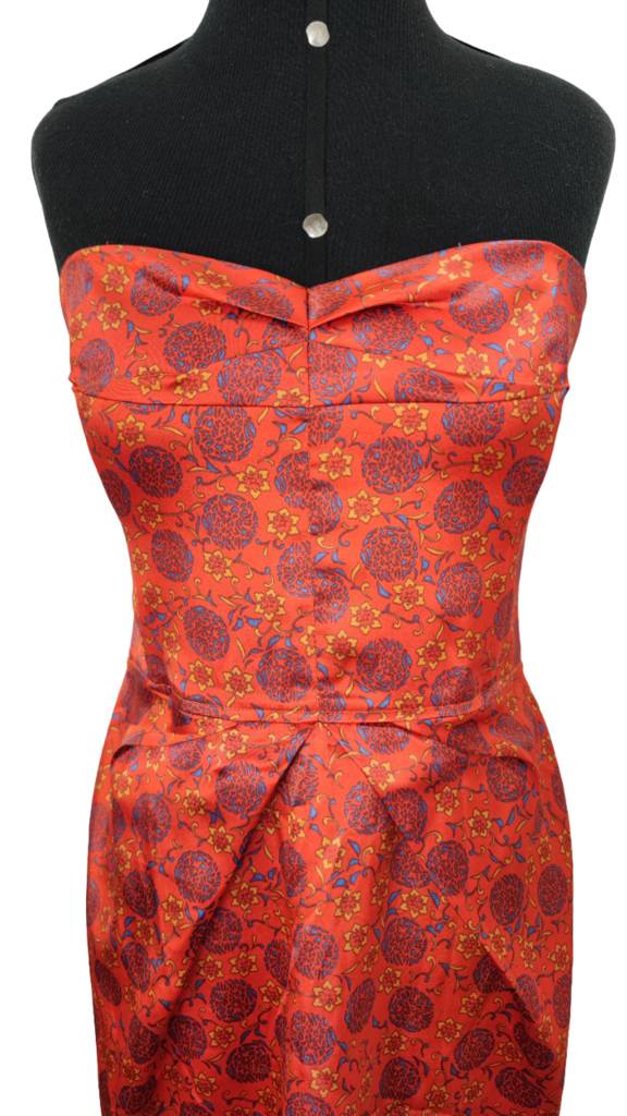 Vestido Refazenda Estampa Oriental