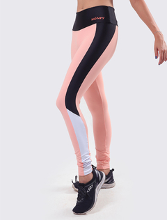 Legging Rosa com Preto - comprar online