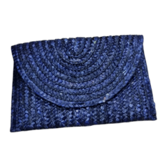 Clutch Artesanal Azul