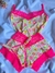 Short Doll Feminino estamp. flor neon