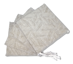 Almohadon de Silla Jakard 40x40 Pack x 6