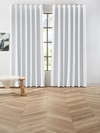 Juego de Cortinas Blackout Textil Vinilico Larga - comprar online