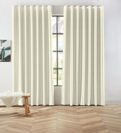 Juego de Cortinas Blackout Textil Vinilico Larga - comprar online