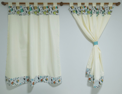 Juego de Cortinas Cocina Country Estampadas - comprar online