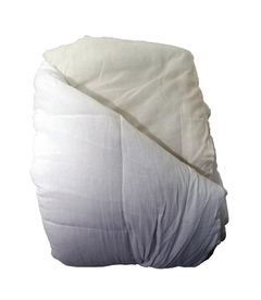 Cubrecama Reversible Tusor Liso Queen Size - comprar online