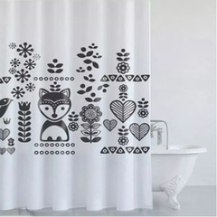 Cortina de Baño Country Teflonada Estampada - tienda online