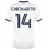 Camisa LA Galaxy Home 22/23 Torcedor Adidas Masculina - Branco - DAN SPORTS | ARTIGOS ESPORTIVOS