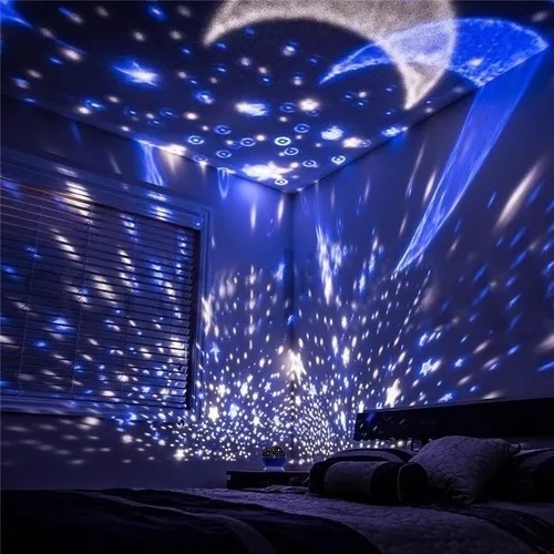 Luz de noche proyector de estrellas Volteck
