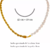 Collar Perlas Naturales Cadena Torsal Chapa De Oro 18k - tienda en línea