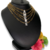 Collar Personalizado Inicial Letra Madreperla Chapa Oro 18k