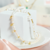 Collar Personalizado Nombre Perlas De Río Baño Oro Zirconias - comprar en línea