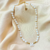 Collar Personalizado Inicial Madreperla Perlas de Río - comprar en línea