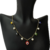 Collar Perlas y Ojos Turcos Suerte Baño De Oro 18 K - Moda Turín