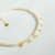 Collar Personalizado Nombre Perlas De Río Baño Oro Zirconias - Moda Turín